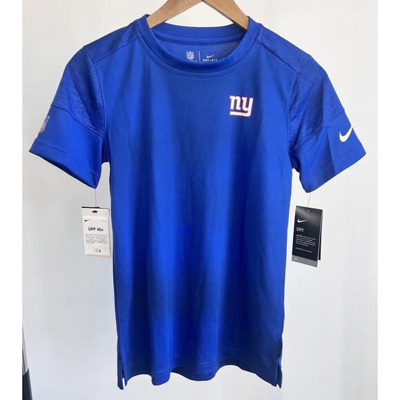 NWT New York GIANTS Nike Dri-fit Performance On FIELD‎ Women's Tee Shirt Size XS - Picture 1 of 5